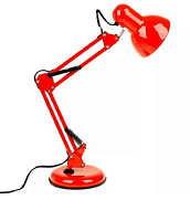 Светильник настольный на подставке Мелодия Света Е27 40Вт Красный картинка 